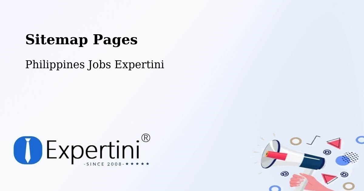 Sitemap Pages - Suyo - Philippines Jobs Expertini